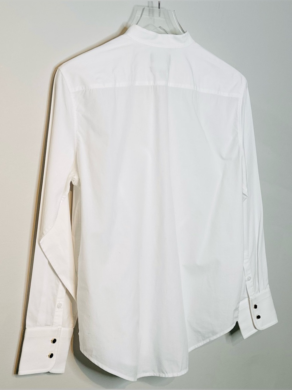 J.Crew Garçon Tuxedo Button Up White Shirt Blouse Top - Picture 9 of 16